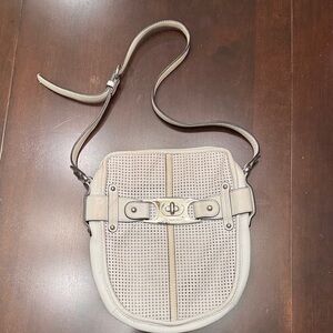 B. Makowsky White Crossbody Bag